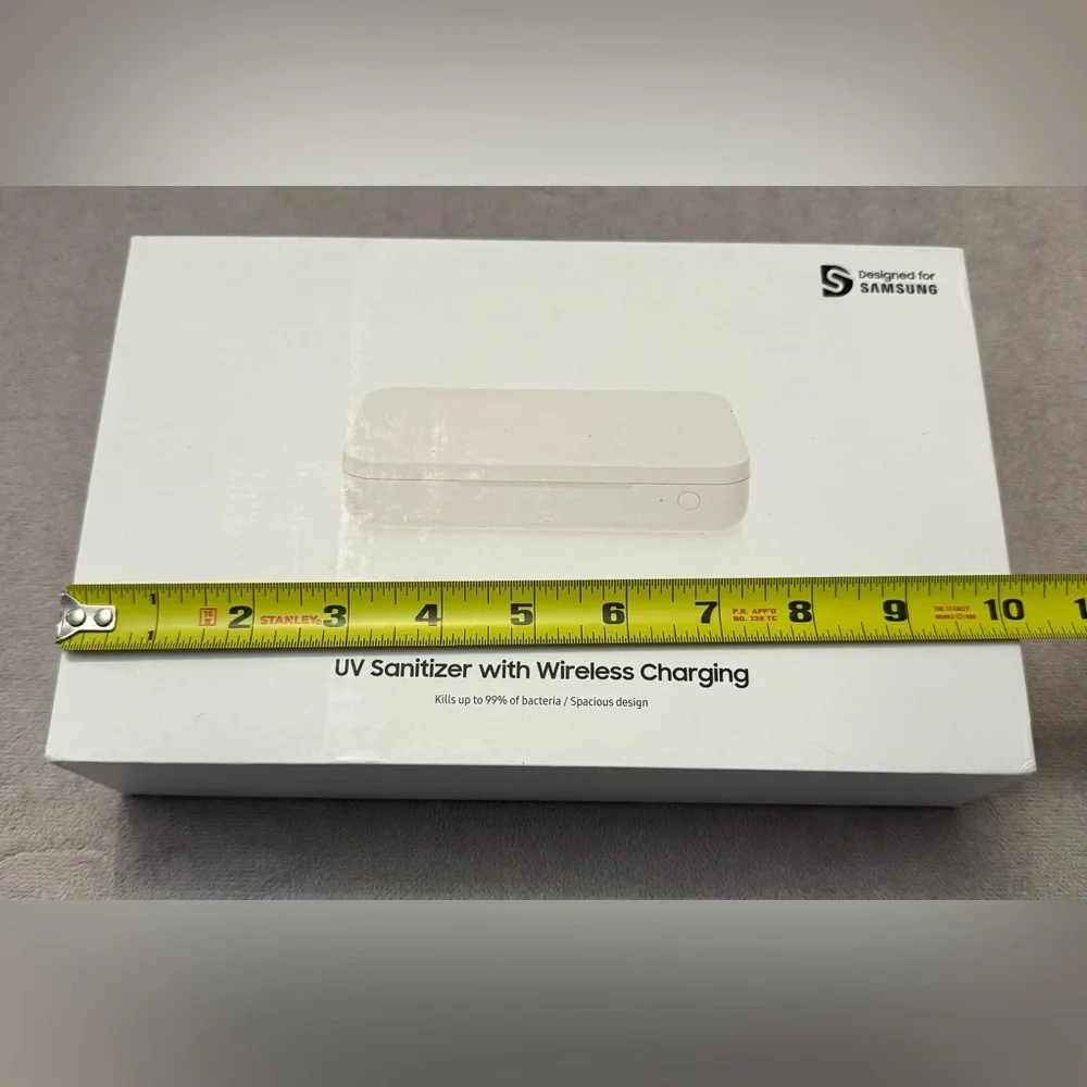 Samsung UV Sanitizer with Wireless Charging Brand New In Box UV-C Sterilizer